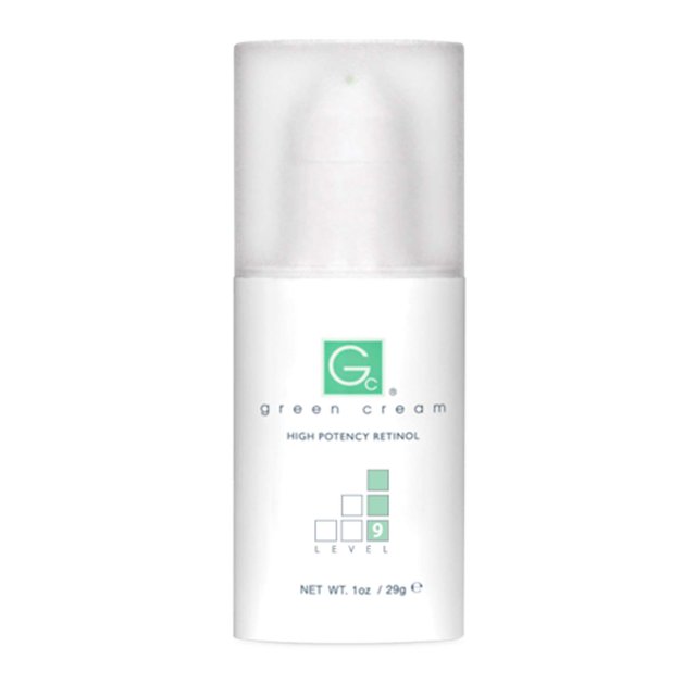 Green Cream Retinol, Level 9, High Potency, Airless Pump, 1 Ounce C3