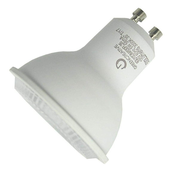 Green Creative 57988 - 6GU10DIM/830FL35 MR16 Flood LED Light Bulb