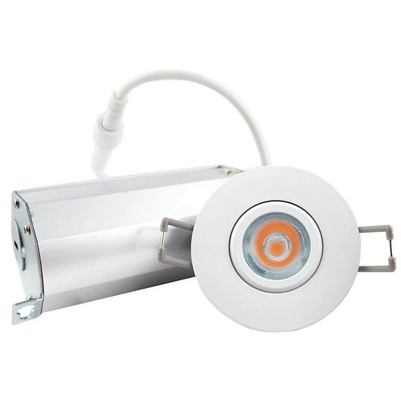 Green Creative 98440 - GIMB1/930/FL/DIM120 LED Recessed Can Retrofit Kit with 2 Inch Recessed Housing