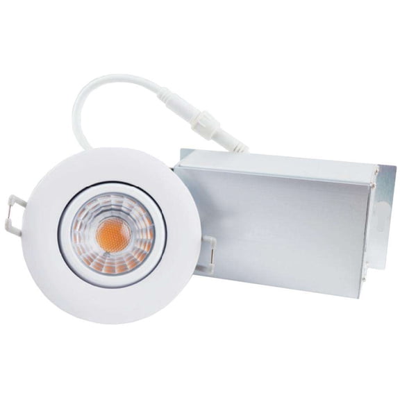 Green Creative 98442 - GIMB2/927/FL/DIM120 LED Recessed Can Retrofit Kit with 2 Inch Recessed Housing