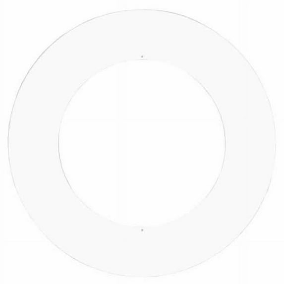 Green Creative 98566 - 8.9" White Downlight Goof Ring (GOOFRING9.5)