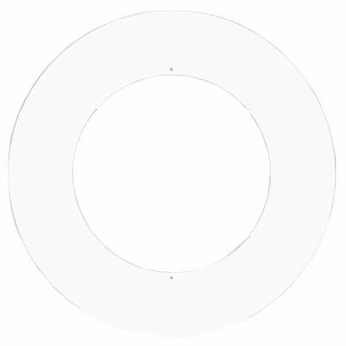 Green Creative 98568 6.3" White Downlight Goof Ring (GOOFRING6