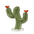 thumbnail image 1 of Green Curvy Cactus for Garden Decor - Distressed Finish, 1 of 1