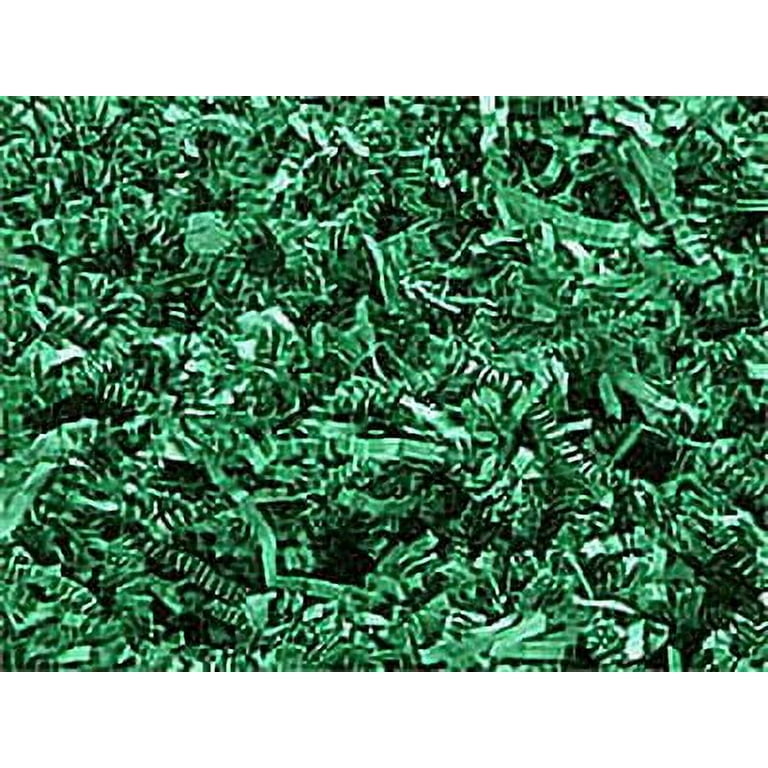 PACKQUEEN Crinkle Cut Paper Shred Filler, Green Shredded Paper for Gift  Baskets, Crinkle Paper for Gift Wrapping (0.5 LB)