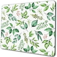 thumbnail image 1 of Green Cute Boho Mouse Pad Watercolor Eucalyptus Leaves Decorative Gaming Mousepad Non Slip Rubber Square Small Mouse Pads for Wireless Mouse Computer Laptop Mouse Mat Women Girls Office Desk Deco, 1 of 6