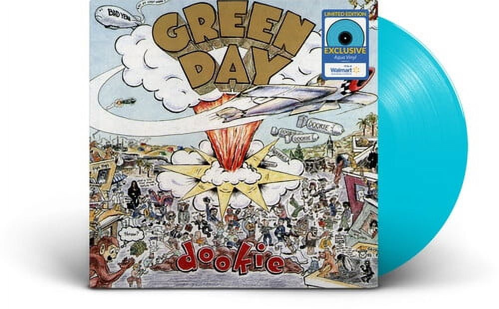 Green Day Dookie レコード 91EuQwti2HL.jpg_BO30,255,255,