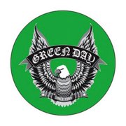 Green Day Eagle Button B-2891
