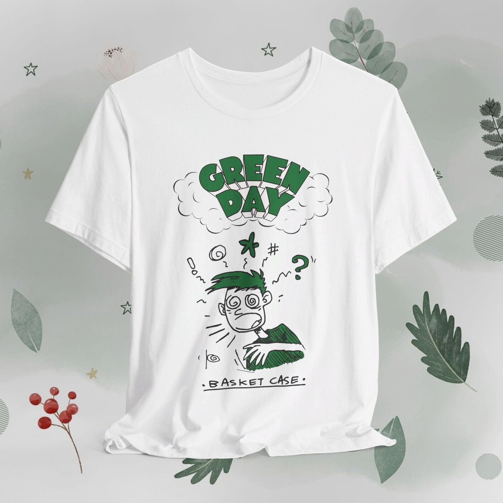 Green Day FanMade Tshirt, Basket Case, Dookie, American Idiot