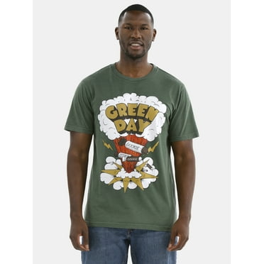 Green Day Men's and Big Men's Graphic Tee, Sizes S-3XL