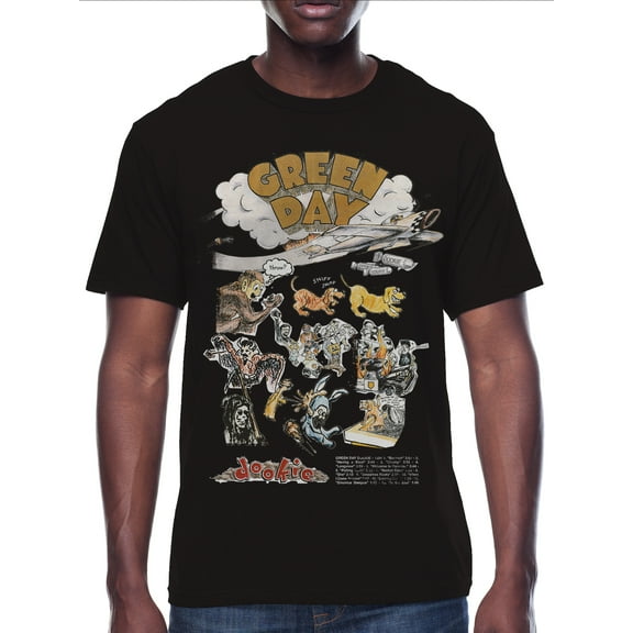 Green Day Mens & Big Men's Dookie Graphic Tee Shirt, Sizes S-3XL