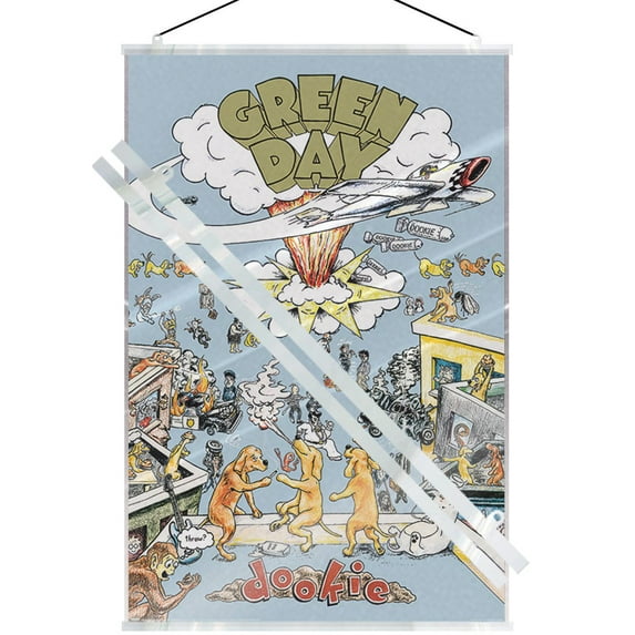Green Day - Music Poster (Dookie - Album Cover) (Size: 24" x 36") (Laminated Poster & Clear Hanger)