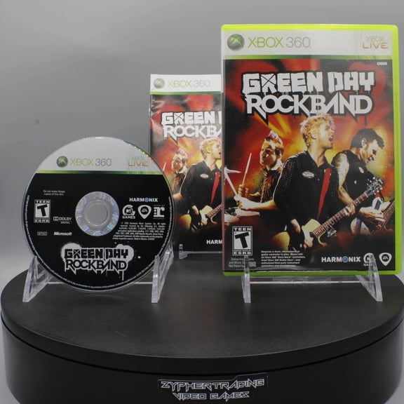 Restored Green Day: Rock Band Microsoft Xbox 360
