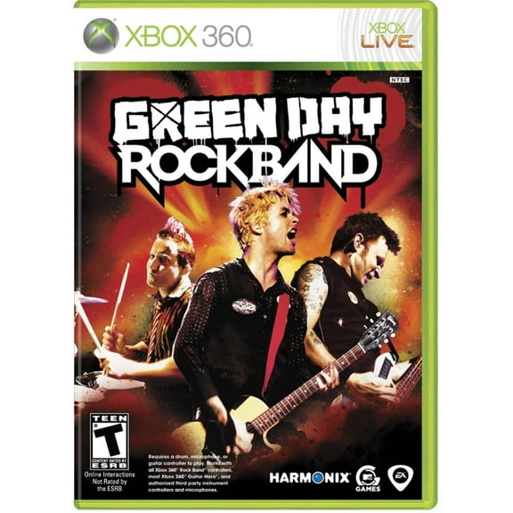 Restored Green Day: Rock Band Xbox 360