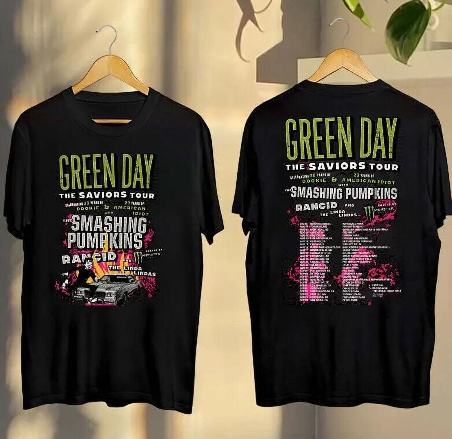 Green Day The Saviors 2024 Tour TShirt