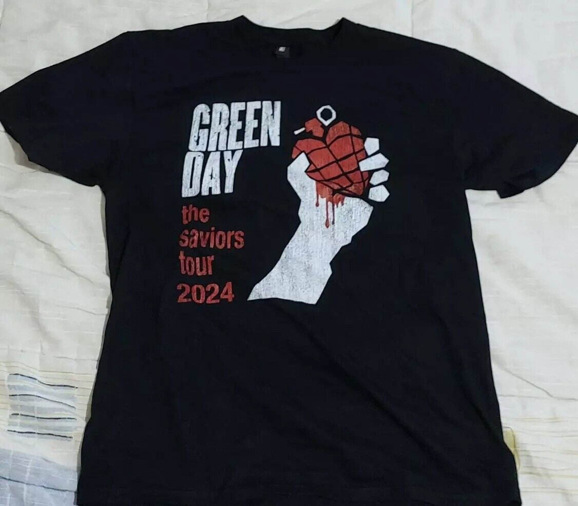 Green Day The Saviours Tour 2024 Shirt, He Saviours Tour 2024 Tee