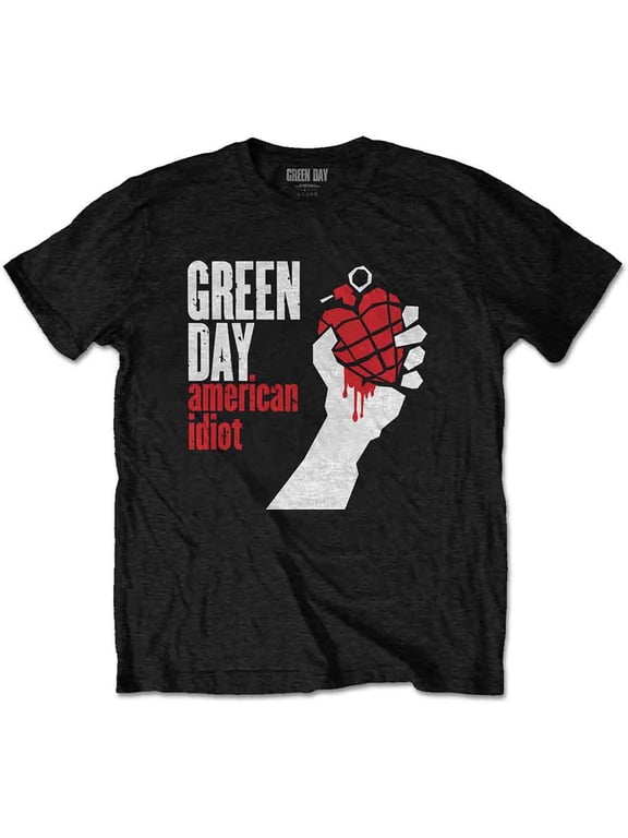 Green Day Unisex T-Shirt American Idiot (X-Large)