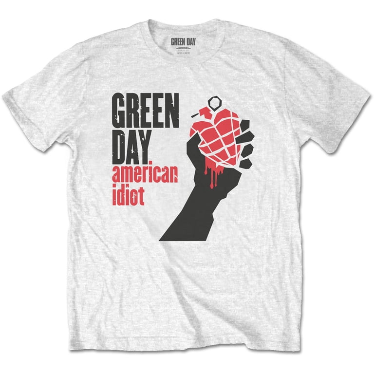 GREEN DAY バンドTシャツ　2004年『American Idiot』 Green Day Unisex T-Shirt American Idiot (XXX-Large) - Walmart.com