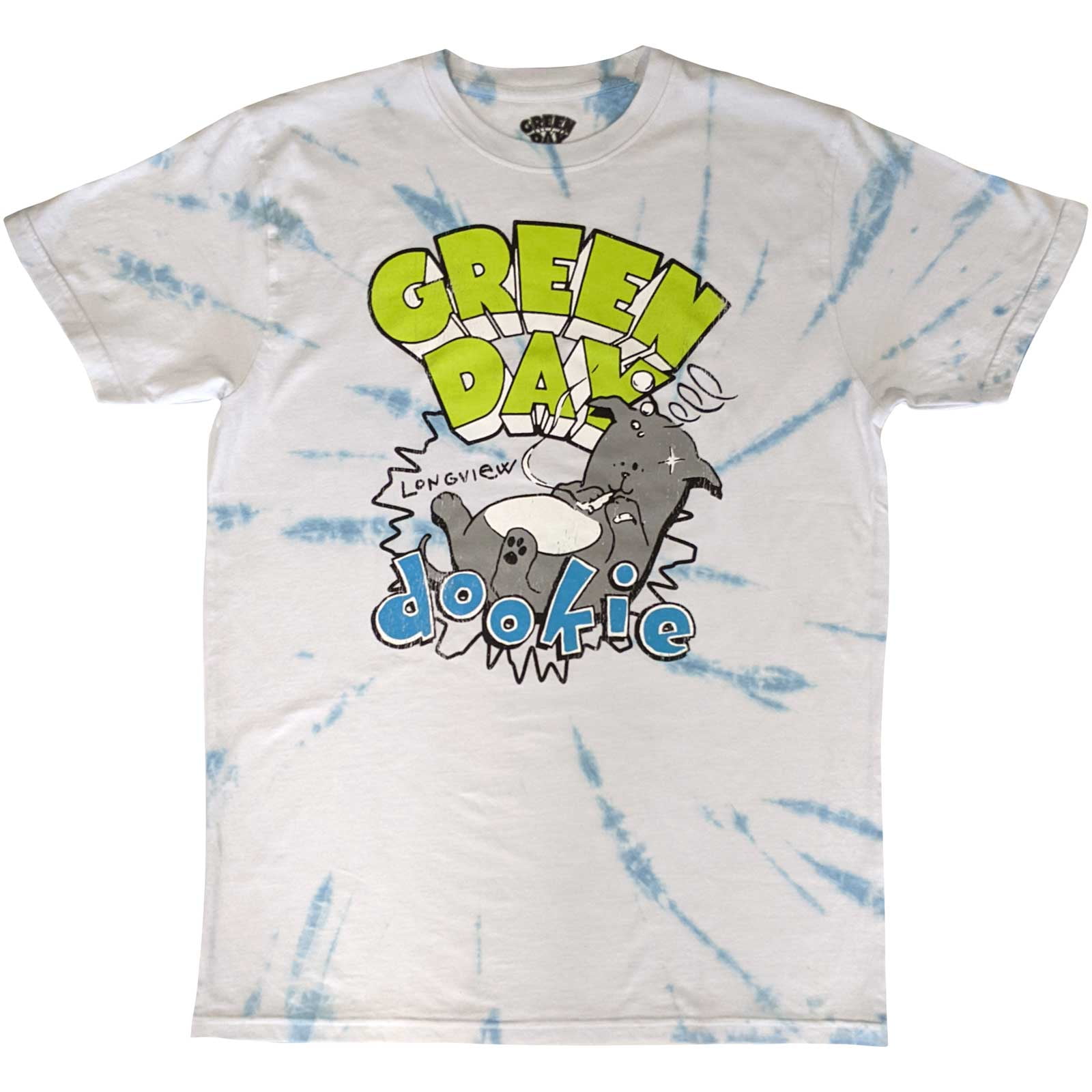 Green Day Unisex T-Shirt: Dookie Longview (Wash Collection 