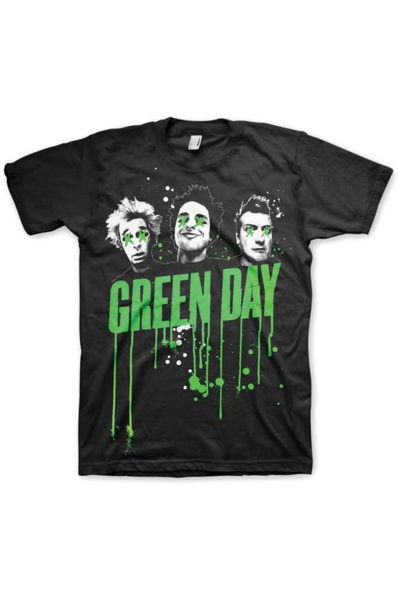 Green Day Unisex T-Shirt Drips (X-Large)