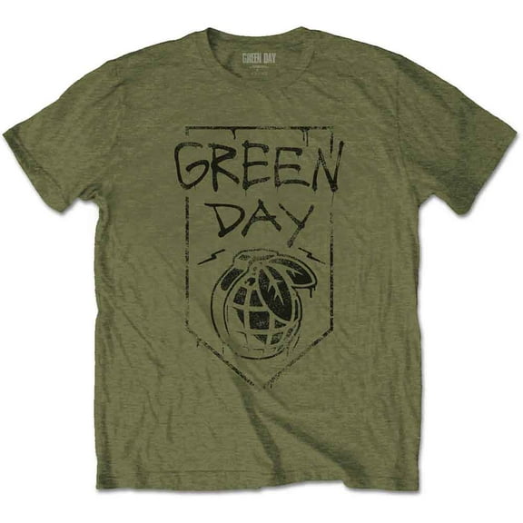 Green Day Unisex T-Shirt Organic Grenade (X-Large)