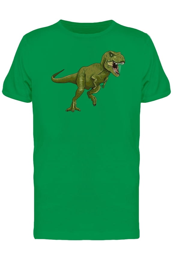 Green Dino T Rex Tee Men's -Image by Shutterstock