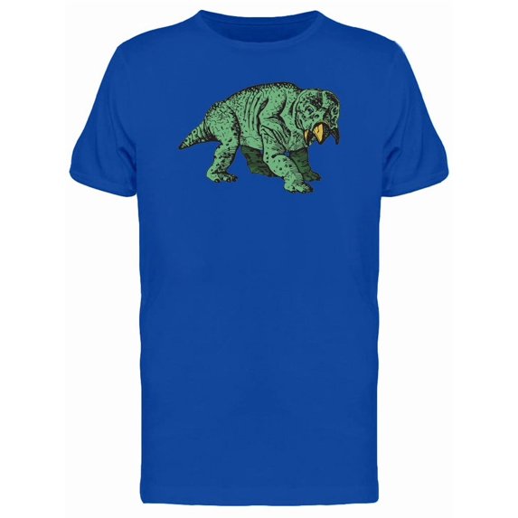 Green Dino With Weird Mouth Tee Men's -Image by Shutterstock