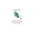 thumbnail image 1 of Green Dinosaur Resin Pocket Card for Holidays - Durable Gift Card with Handwritten Note Space, Perfect for Special Occasions and Keepsake Gifting, 1 of 6