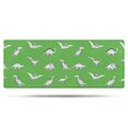 thumbnail image 1 of Green Dinosaur Silhouette Pattern Bathroom Rugs Mat,Non Slip Microfiber Bathroom Rug,Rubber Backing,Soft Bathroom Mats for Bathroom Floor,Tub and Shower,60x24in(150x60cm), 1 of 5