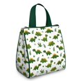 thumbnail image 1 of Green Dinosaurs Classic Ferns Insulated Lunch Bag for Women & Adults,Large Portable Soft Cooler Lunch Bag,Thermal Food Storage Tote with Pearl Cotton,8.66L,8.75x5.75x9.5 Inch, 1 of 6