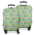 thumbnail image 1 of Green Dinosaurs Ponds Pattern Luggage Cover Fashion Suitcase Cover Baggage Covers Fit 25-28 Inch Luggage (Go Travel), 1 of 5