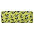 thumbnail image 1 of Green Dinosaurs Skeletons Pattern Kitchen Rug Mat,Kitchen Runner Rugs Non Skid Washable,Decorative Kitchen Floor Mats for Kitchen,Sink,Laundry,17"x47.2", 1 of 7