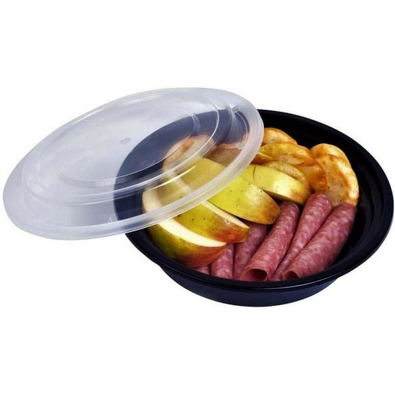 Meal Prep food storage containers with lids 16 oz. tupperware to go plastic containers for Food - 10