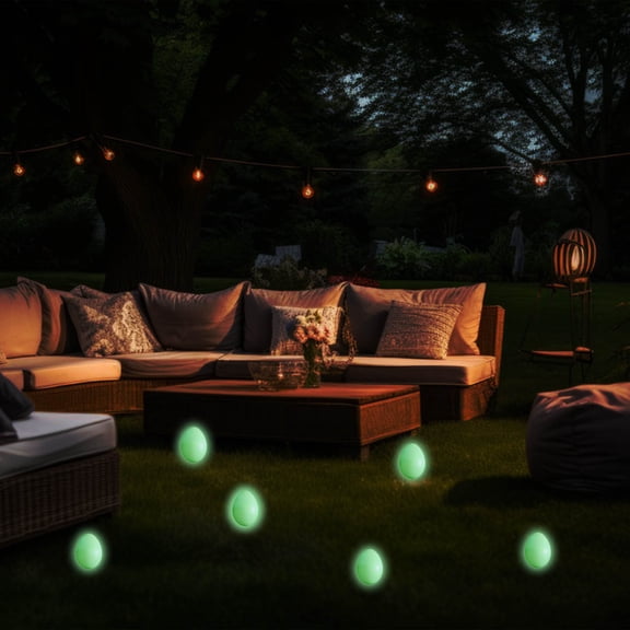 Green Disposable Glow Stick Easter Eggs - 2ml, Easter Glitter Eggs, Glows Brightly in the Dark, Easter Egg Hunts, Party Decorations Tiny Tots' Activities, Safe Easy Activate, Easter Decor, 1pc