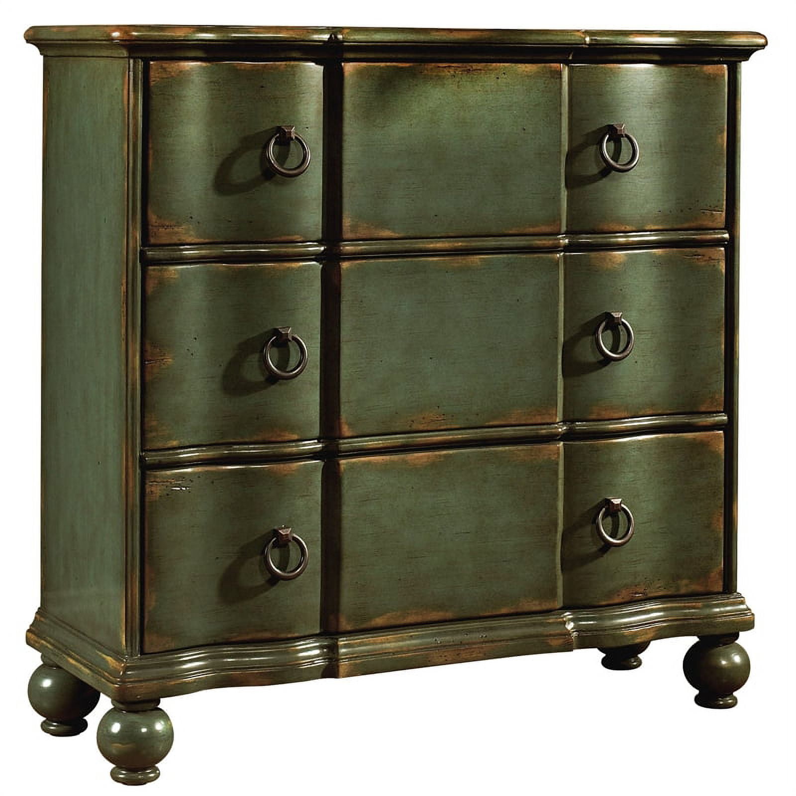 green distressed dresser Green Chest 4- Drawers – Rebuilders Xchange