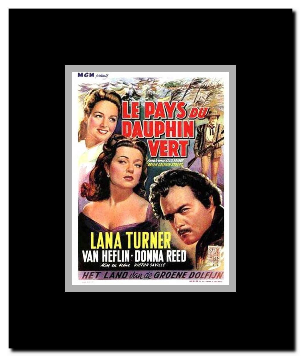 Green Dolphin Street Framed Movie Poster