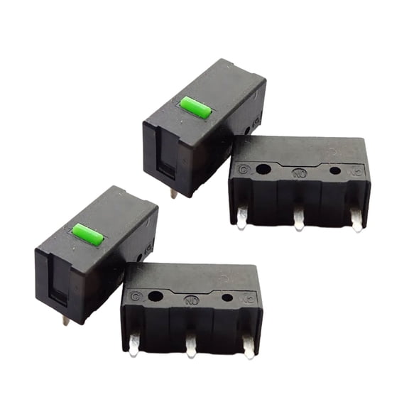 Green Dot 60 Million Clicks Rateds Mouse Microswitch 3 Pin Design Universal