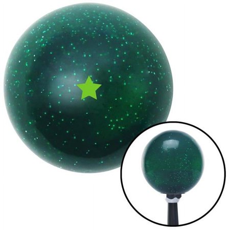 Green Dragon Ball Z - 1 Star Green Metal Flake Shift Knob with M16 x 1.5 Insert Brody