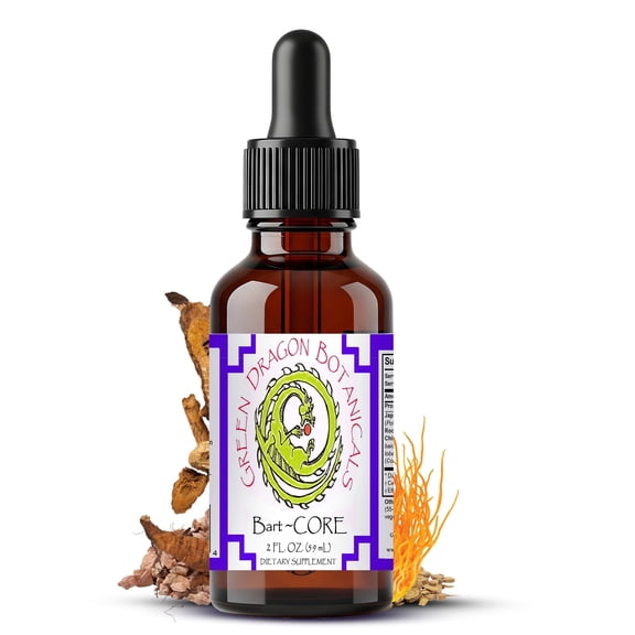 BART Core Herbal Liquid Extract – Japanese Knotweed, Red Root, Chinese Skullcap, Kudzu & Cordyceps – 1:5 Buhner Protocol Herbal Blend – Alcohol-Based Drops – 2 Fl Oz (60 mL)