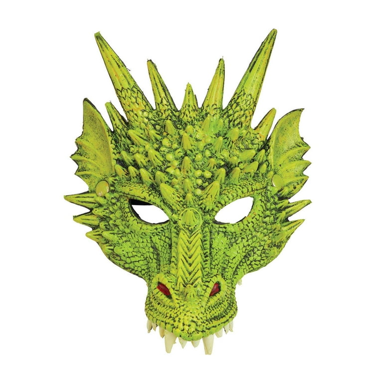 Green Dragon Mask Rubber Green Dragon Mask Rubber