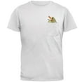 thumbnail image 1 of Green Dragon RAWR Pocket Pet Mens Pocket T Shirt White 2XL, 1 of 2