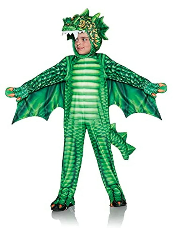 Green Dragon Toddler Costume | Medium