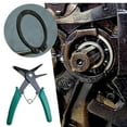 thumbnail image 1 of Green Dual-Function Retaining Ring Pliers Tool - Internal/External Circlip Installer Remover 10-40mm Capacity Ergonomic Spring Handle, 1 of 6