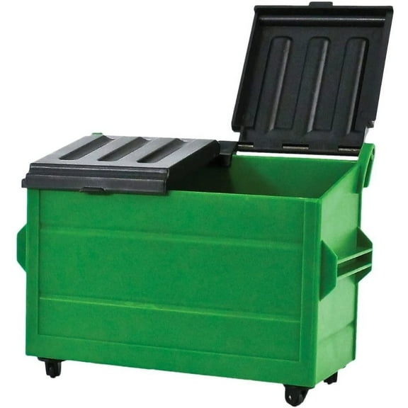 Green Dumpster for WWE & AEW Wrestling Action Figures