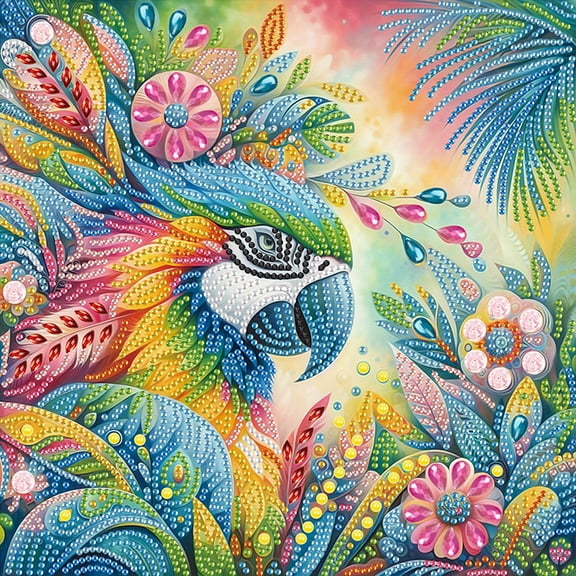 Green Eagle Diamond Art Painting Kit