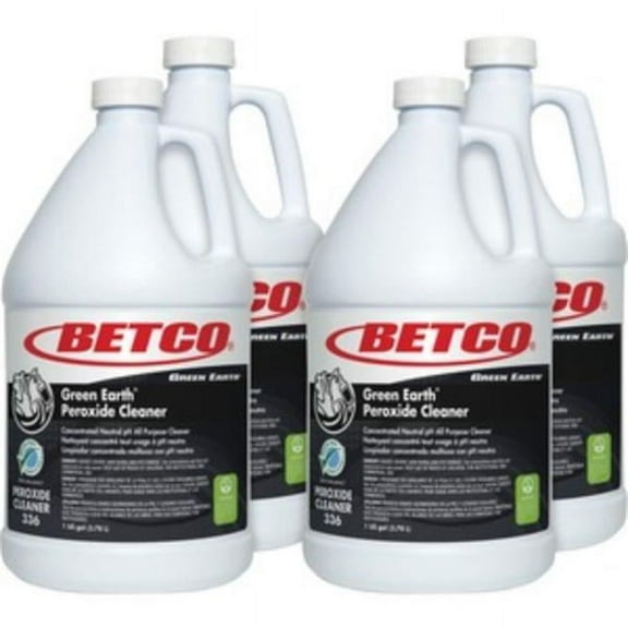 Green Earth BET3360400CT Peroxide Cleaner, Clear - Pack of 4