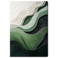 thumbnail image 1 of Green Echoes I Canvas Green Abstract Art by Art Remedy, Gallery Wrapped, 36" x 54", 1 of 7