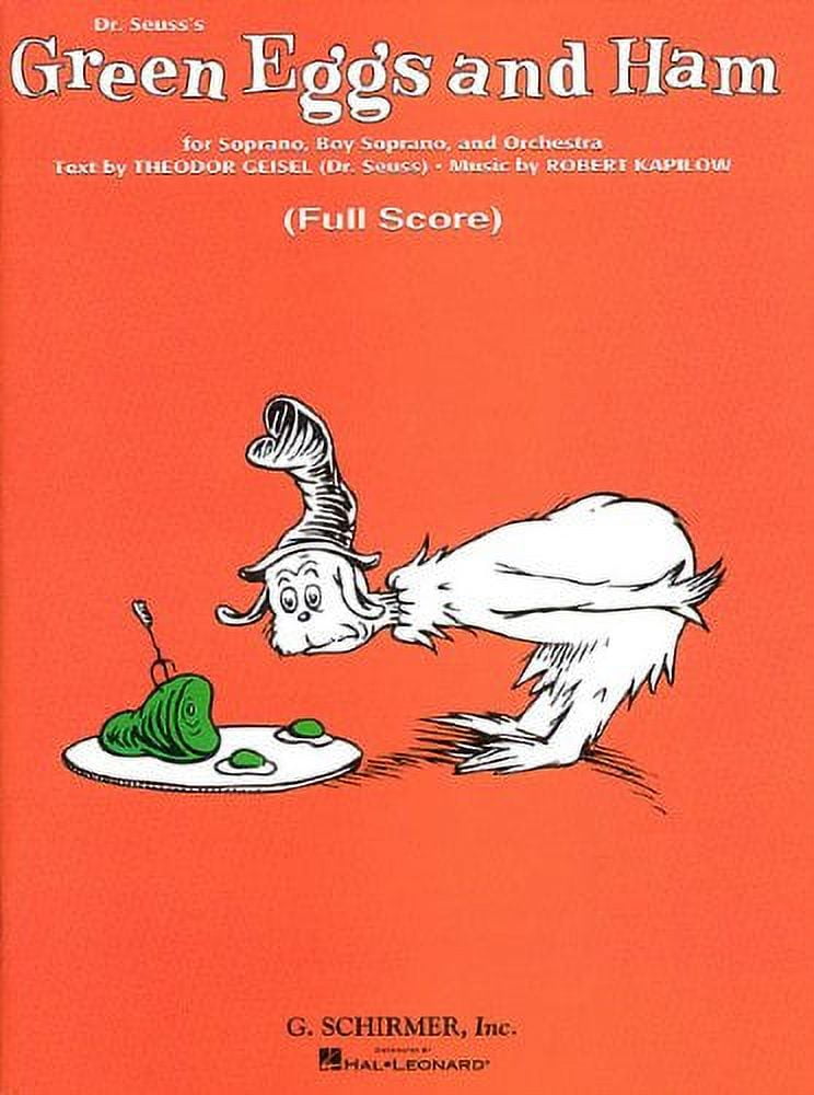 Green Eggs and Ham (Dr. Seuss): Full Score - Walmart.com