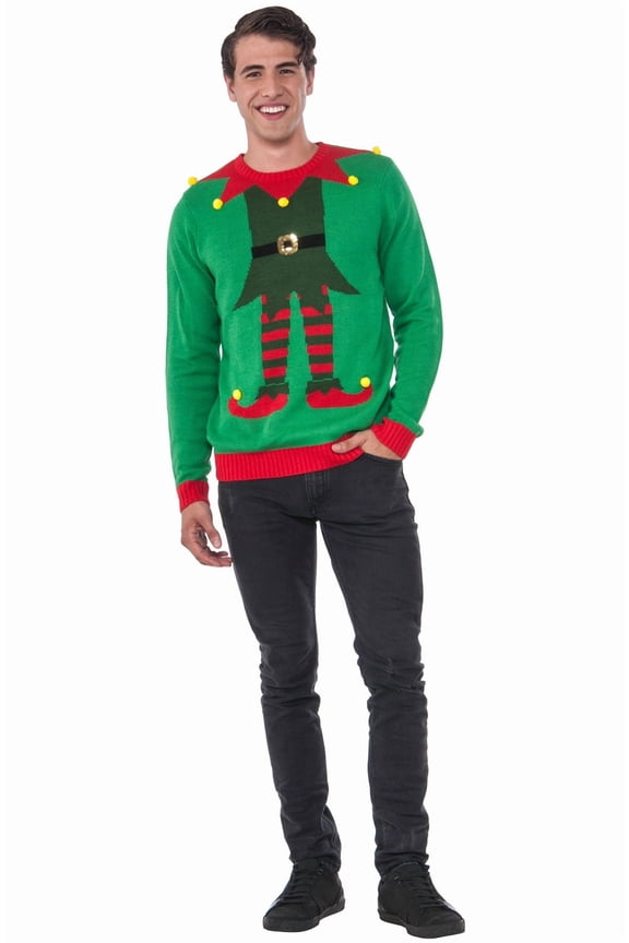 Adult Green Elf Sweater