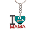 thumbnail image 1 of Green Emotion Srk Stare Provoke Keychain Metal Keyring Holder Love MAMA Mother, 1 of 3