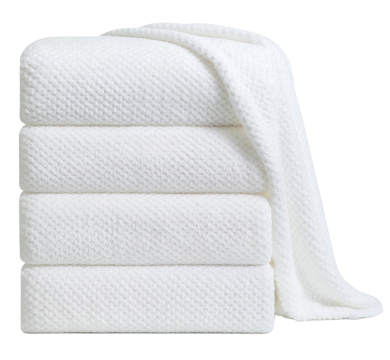 Green Essen 4 Pack Oversized Bath Towel Sets 35"x 70"Highly Absorbent